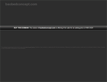 Tablet Screenshot of baobedconcept.com